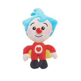 25cm Cute Plim Plim Clown Plush Toy Cartoon Stuffed Plush Doll Animation Figure Plushie Anime Soft Gift Toys for Kids Birthday