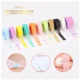 False Eyelashes Non-woven Silicone Gel Eyelash Tape Breathable Sensitive Resistant Blue Pink Orange Purple Under Eye Pad Extension Tools