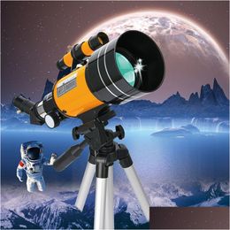 Other Electronics Telescope Binocars 150 X Powerf Astronomical Zoom Hd Higower Portable Tripod Night Vision Deep Space Star View Moo Dhgm8