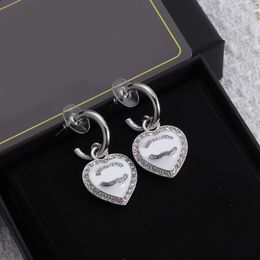 new designer hoop earrings for women diamond earring luxurys designers stud earrings Wedding studs charm Jewelry 23092610Z296r