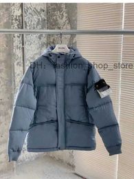 Stones Island Jacket Men's Jackets Men's Down Parkas Designers 2023 Winter New Metal Nylon Warm Outdoor Functional Puffer Women's Outerwear Cp 2 FOMP