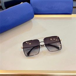 S1042 New Sunglasses For Women and Men Fashion Sunglasses UV Protection Coating Mirror Lens Oval Full Frame Top Quality Come With 2350