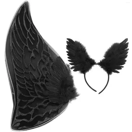 Pendant Necklaces 1 Set Cosplay Angel Costume Cute Wing Headband Party Prop For Women