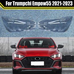 for Trumpchi Empow55 2021 2022 2023 Car Front Headlight Lens Cover Headlamp Lampshade Lampcover Head Lamp Light Shell