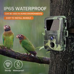 20MP Mini Trail Hunting Camera Wildlife Hunter Cameras Mini600 1080P Forest Animal Cam Po Trap Surveillance Tracking 231222