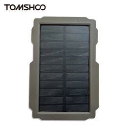 Tomshoo Trail Game Camera Solar Panel Kit 3000mAh 6V12V Rechargeable Charger for Hunting Acessories 231222