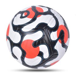 Soccer Balls Size 5 PU Material Wearresistant Machinestitched High Quality Goal Team Match Football Training futbol 231221