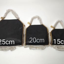 Falabella Large Stella Mccartney Tote Bag Women Black Luxurys Designers Shopping Chain Bags Wallet Messenger Leather Handbags Shoulder Quality Purses Crossbody5