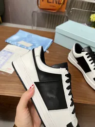 Luxury Brand Cowhide Sneakers Casual Shoes Striped Vintage Sneaker Platform Trainer Flats Trainers 1216
