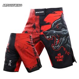 MMA Invincible Black Fighting Sports Pants Comprehensive Fighting Training Beach Shorts Fitness Jujutsu Muscle Running Muay Thai