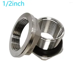 Steel Partition Tank Accessories Weldless 1/2" 3/4" Beer Bulkhead Female Thread Homebrew Stainless