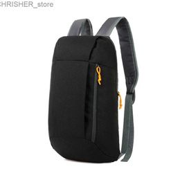 Outdoor Bags 10L Outdoor Sports Light Weight Waterproof Backpack Travel Hiking Bag Zipper Adjustable Belt Camping Knapsack Men Women ChildL231222