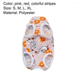 Cat Costumes Kitten Bodysuit Polyester Postpartum Cloth 3 Colors Anti Licking Protective Pet