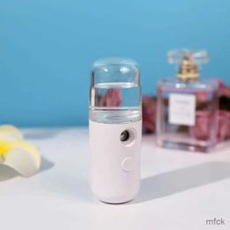 Humidifiers 30ml Mini Humidifier Portable Rechargeable Small Wireless Nano Personal Face Sprayer Cool Mist Maker Fogger Humidifier