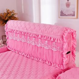 Sheet.Sheet.Korean Lace Bedside Cover Home Decor Bedding Comforter All Inclusive Headboard Cover Princess Thickened Cotton Bed Spreads 231221