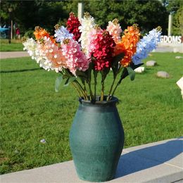 Decorative Flowers Artificial Plants Mini Lily Home Garden Decorate