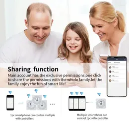 Smart Home Control WIFI Switch Homekit Breaker Work With Alexa Wireless Remote Timer 16A 2-Way