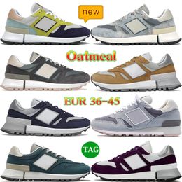 New mens running shoes RC 1300 Oatmeal TOKYO Mauve Sole Tan navy pigment black white Ronnie Fieg Purple Mallard Blue men designer sneakers womens trainers