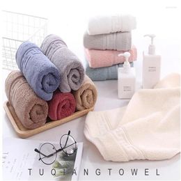 Towel 9 Colours Long Staple Cotton Bathing Room Hand 34x74cm Combed Face Adult Terry El