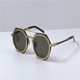 New fashion sports sunglasses H006 round frame polygon lens unique design style popular outdoor uv400 protective eyewear top quali252E