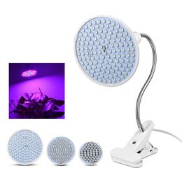 Phyto Lamp Full Spectrum LED Grow Light E27 Plant Lamps With Clip For Greenhouse Hydroponic Vegetable Flower Fitolampy176Y