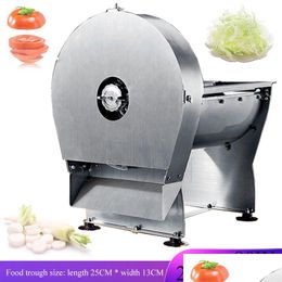 Other Kitchen Dining Bar Mtifunctional Electric Slicer Cabbage Lemon Tomato Potato Onion Shredder 220V Drop Delivery Home Garden Dhs6R