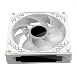 Fans Coolings Computer 120Mm Argb Pwm Case Fan Pc Cooling Quiet Dropship Drop Delivery Computers Networking Components Dh50N