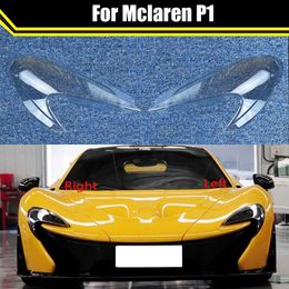 Car Front Glass Lens Headlamp Case Transparent Lampshade Auto Lamp Shell Lights Housing for Mclaren P1 Mask Headlight Cover