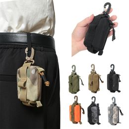Outdoor Tactical Camouflage Bag Small Kit Pouch Pack Key Pocket NO17-435