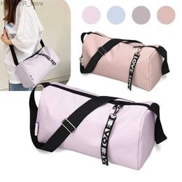 Outdoor Bags Travel Duffel Bag Women Gym Bag Large Capacity Fitness Training Bag Multi-Pockets Hand Luggage Bag for Swimming Hiking CampingL231222