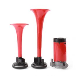 Other Auto Parts 135Db 12V Loud Dual Tone Air Horn Set Trumpet Compressor For Motorcycle Car Boat Truck Drop Delivery Automobiles Moto Dhc0U