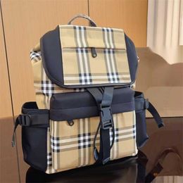 Men women Backpack bags Designer Backpack Backpacks Men Bookbags Lattice Fashion All-match Classic Stripes Back Pack Bookbag