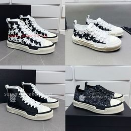 Designer Shoes STARS COURT Sneakers Ma Court Hi Sneaker Men Women SKEL sneakers leather Canvas Shoes High top shoes Size 35-46