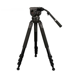 miliboo M8L Professional Broadcast Movie Video Tripod with Fluid Head Load 18kg for Camera/ DSLR Camcorder Stand 231221