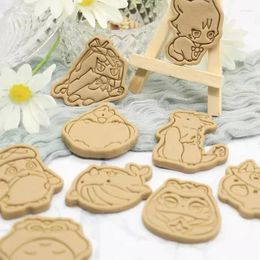 Keychains Genshin Impact Lyney's Summons Pet Cake Tool Cookie Cutter Christmas Cutters Biscuit Stamp Fondant Mould Baking Sugarcraft