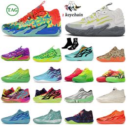 MB.01 MB.02 rick and morty Basketball Shoes for LaMelo Ball Men Women Whispers Rookie Of The Year Gorange Honeycomb Lunar New Year Jade outdoor lamelos sneakers tainers