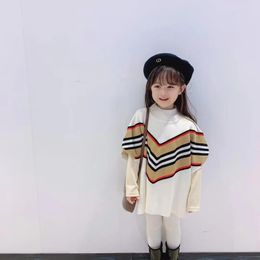 Poncho Children's clothing autumn new boys' and girls' cloak cloak coat European and American style coat tide parentchild