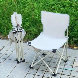 Camp Furniture Portable Camping Chair Max 200kg Bearing Foldable Lightweight For Outdoor Fishing Picnic Beach Party Folding Stool