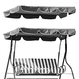 Camp Furniture Outdoor Patio Swing Chair Canopy Porch With Removable Cushion Suitable For Garden Poolside Balcony Backyard