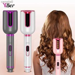 Hair Curlers Straighteners Flower Hair Waver Irons Automatic Hair Curling Iron Anti-Tangle Ceramic Rotating Hair Curler Large Slot Styling AppliancesL231222