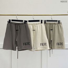 Summer Essentials FG7C Men Women Hip Hop Streetwear Short Fashion 7th Collection Cotton Oversized Sports Shorts