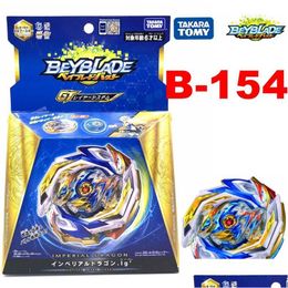 4D Beyblades Original Takara Tomy Beyblade Burst B-154 Imperial Dragon.Ig Dx Booster 100% Authentic 201217 Drop Delivery Toys Gifts C Dhoe3