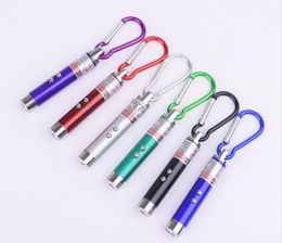 New Arrival Multifunctional Mini 3 in1 LED Laser Light Pointer Key Chain Flashlights Torch Flashlight Money Detector Light 20221786773