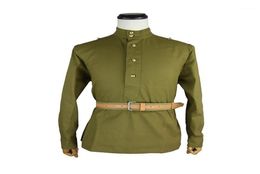 Men039s Tracksuits Russian M43 Private Field Gimnasterka Shirt Soldier EM Tunic7680709