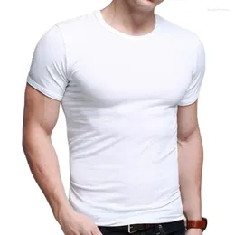 Men's T Shirts ( 3 Pcs ) Cotton Summer Fashion Boutique Solid Color Short-sleeved T-shirt White Black Gray Large Size