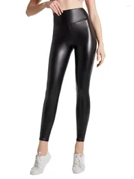 Women's Pants Women Leather Korean Version Of Fashionable Casual Sexy Leggings Elegant Slim Fit Y2k High Waisted Street