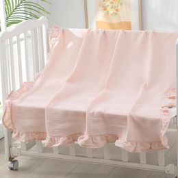 Blankets Baby Blanket Born Bath Towel For Boys Girls Cotton Neutral Soft Lightweight Toddler & Kid Throw Gift A2UB