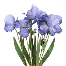 Decorative Flowers Simulated Plant Lily Iris Artificial Trees Bonsai Random Variety Without Flower Pot