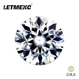 Letmexc Top Old European Cut Round Super White D VVS1 Loose Diamond Test Passed Gemstone For Jewellery Making 231221