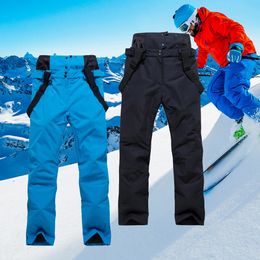 Winter Ski Pants Men Women Outdoor High Quality Windproof Waterproof Warm Snow Trousers Snowboarding Brand 231221